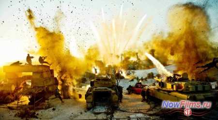 Во время съемок "Трансформеры 4" вспыхнул пожар Во время съемок "Трансформеры 4" вспыхнул пожар