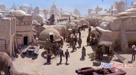 Съемочная площадка фильма "Звездные войны" - город Мос Эспа может быть уничтожен песчаной дюной Съемочная площадка фильма "Звездные войны" - город Мос Эспа может быть уничтожен песчаной дюной