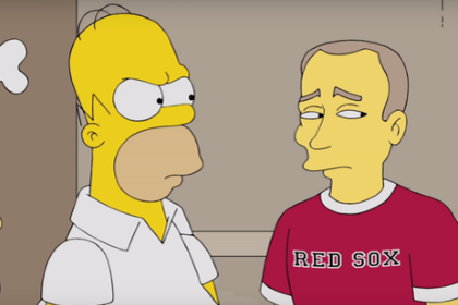 Владимир Путин проголосовал за Трампа в Симпсонах Владимир Путин проголосовал за Трампа в Симпсонах